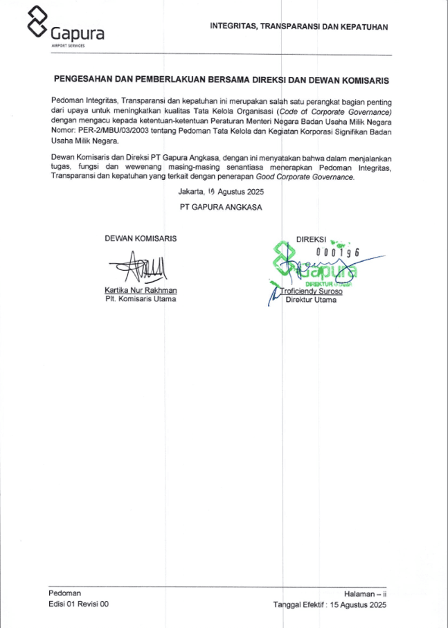 Integrity Transparency Compliance Guidelines 3