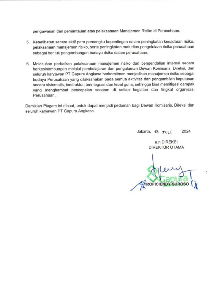 Kebijakan Manajemen Risiko 3