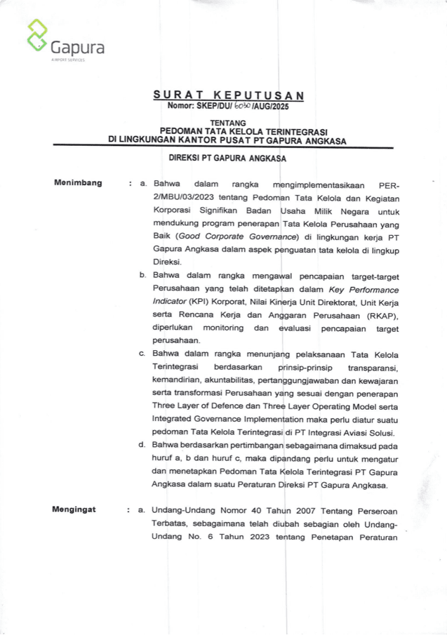 Integrated Governance Guidelines 2