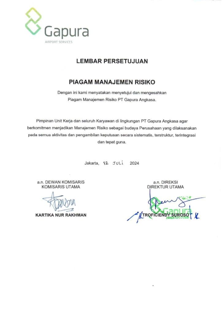 Kebijakan Manajemen Risiko 1